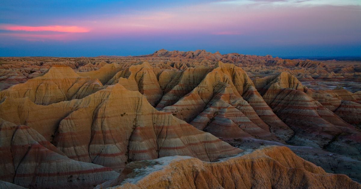 The Bizarre, Colorful Badlands - The Getaway